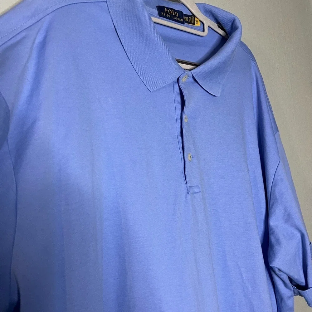 Polo Ralph‎ Lauren blue polo big & tall embroidered logo